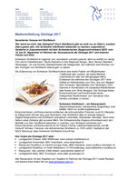 Medienmitteilung Gitzitage 2017